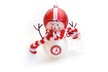 NCAA Hand Blown Snowman Ornaments. Multiple Teams Available. Free Returns. - Second Medium