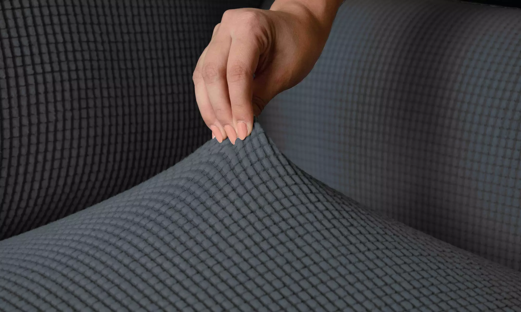 Housse de canapé élastique "Leslie"