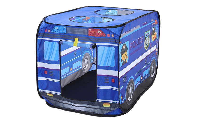 Image 1: Police Truck-Design Foldable Tent