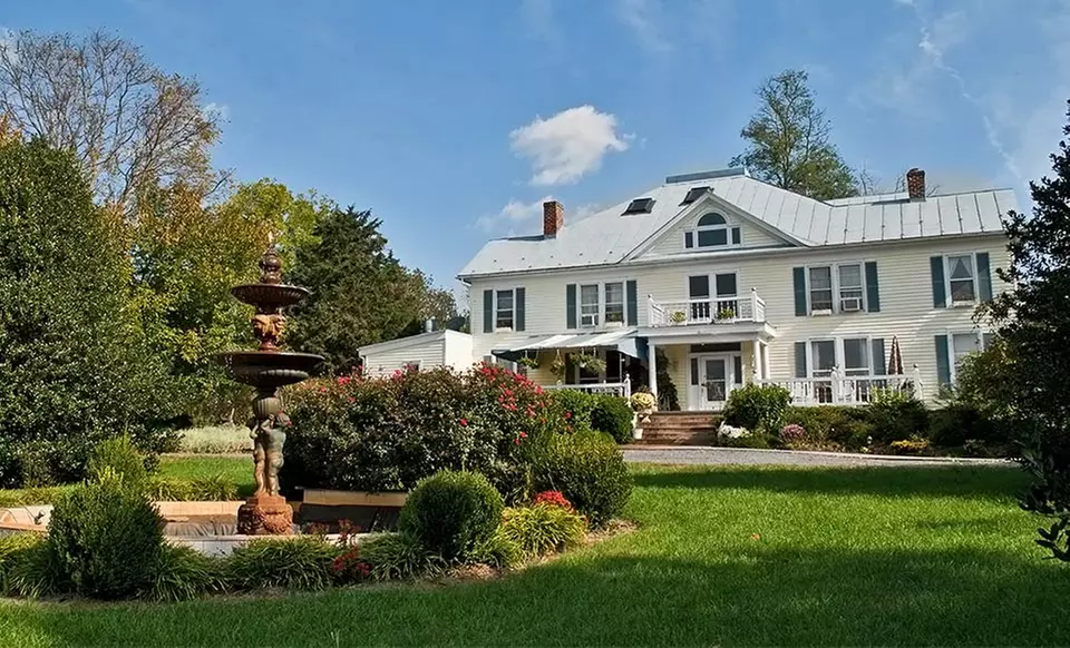 2-Night Stay for Two with a Bottle of Wine and Gourmet Chocolates at The Mark Addy Inn in Nellysford, VA - Primary Image