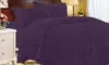 Three-Piece Tiger Fur Comforter Set
