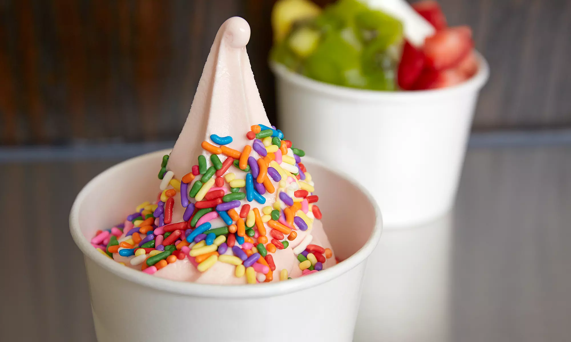 Frozen Yogurt, Crepes, and Bubble Tea at Sunberi Frozen Yogurt & Crepe (50% Off). Two Options Available.    - Primary Image