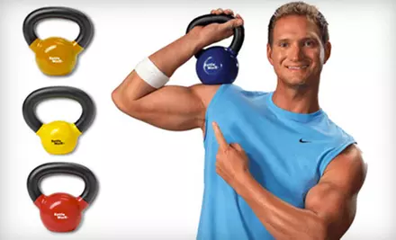 5-, 10-, or 15-Pound KettleWorx Ultra Workout System with 10 DVDs and Eating Guide with Shipping Included (Up to 59% Off) - Primary Image