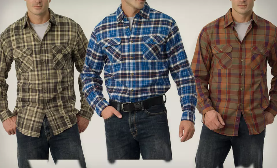 $19 for Boston Traders Men's Shirt (Up to $78 List Price). Multiple Options Available. Free Shipping and Free Returns. - Second Medium