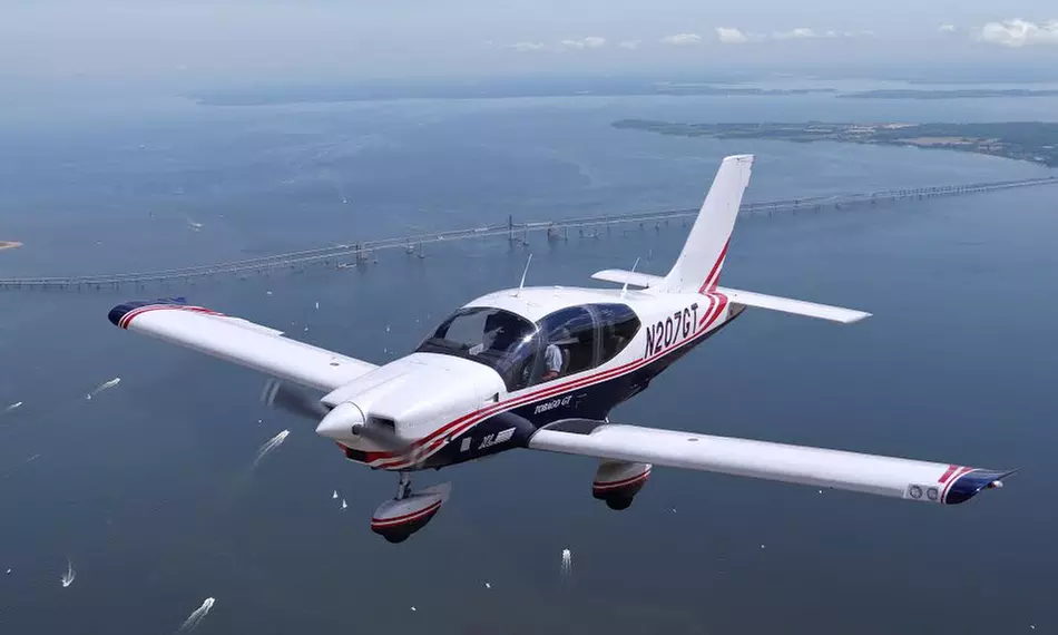 $295 for Private One-Hour Harbor and Bay Flight Tour for Up to Three at 1World Aero LLC ($499.99 Value) - Primary Image