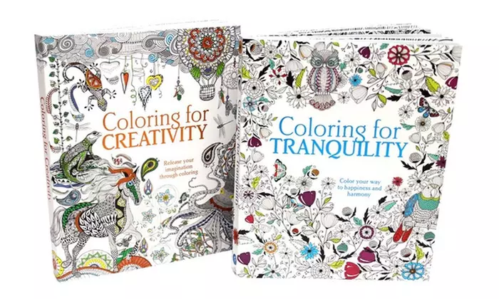 Inspired to Color Books for Adults (Bundle of 2) - Primary Image