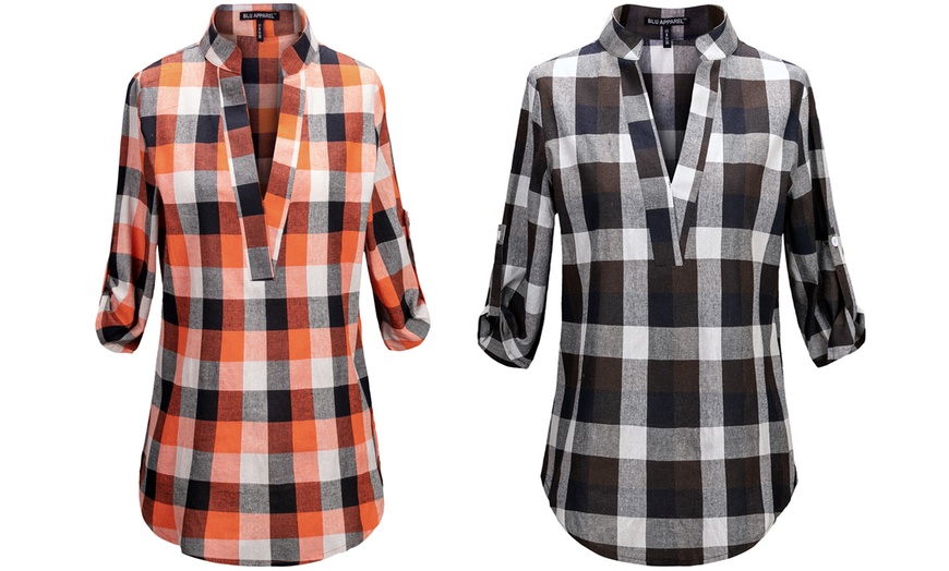 Image 9: Women's Checked Shirt