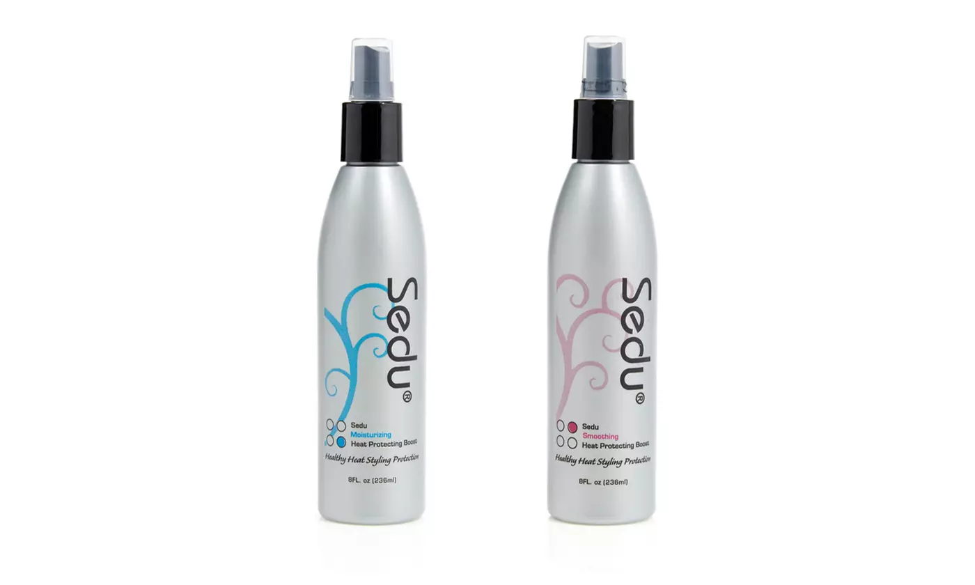 Sedu Moisturizing and Smoothing Heat-Protectant Sprays | Brought to you by ideel - Primary Image