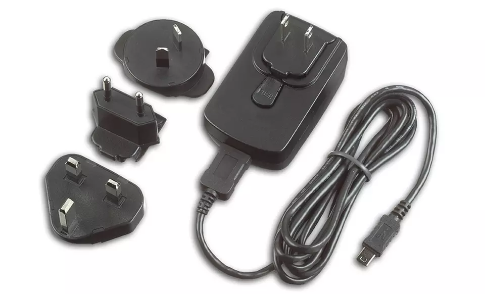 Universal USB Home Charger with International Plugs. - Primary Image