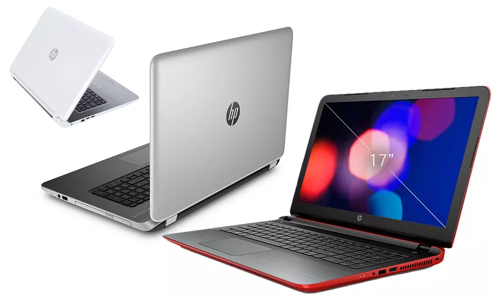 HP Pavilion 17.3" Laptop with AMD Quad-Core Processor, 6GB RAM, and 1TB Hard Drive (Manufacturer Refurbished)  - Primary Image