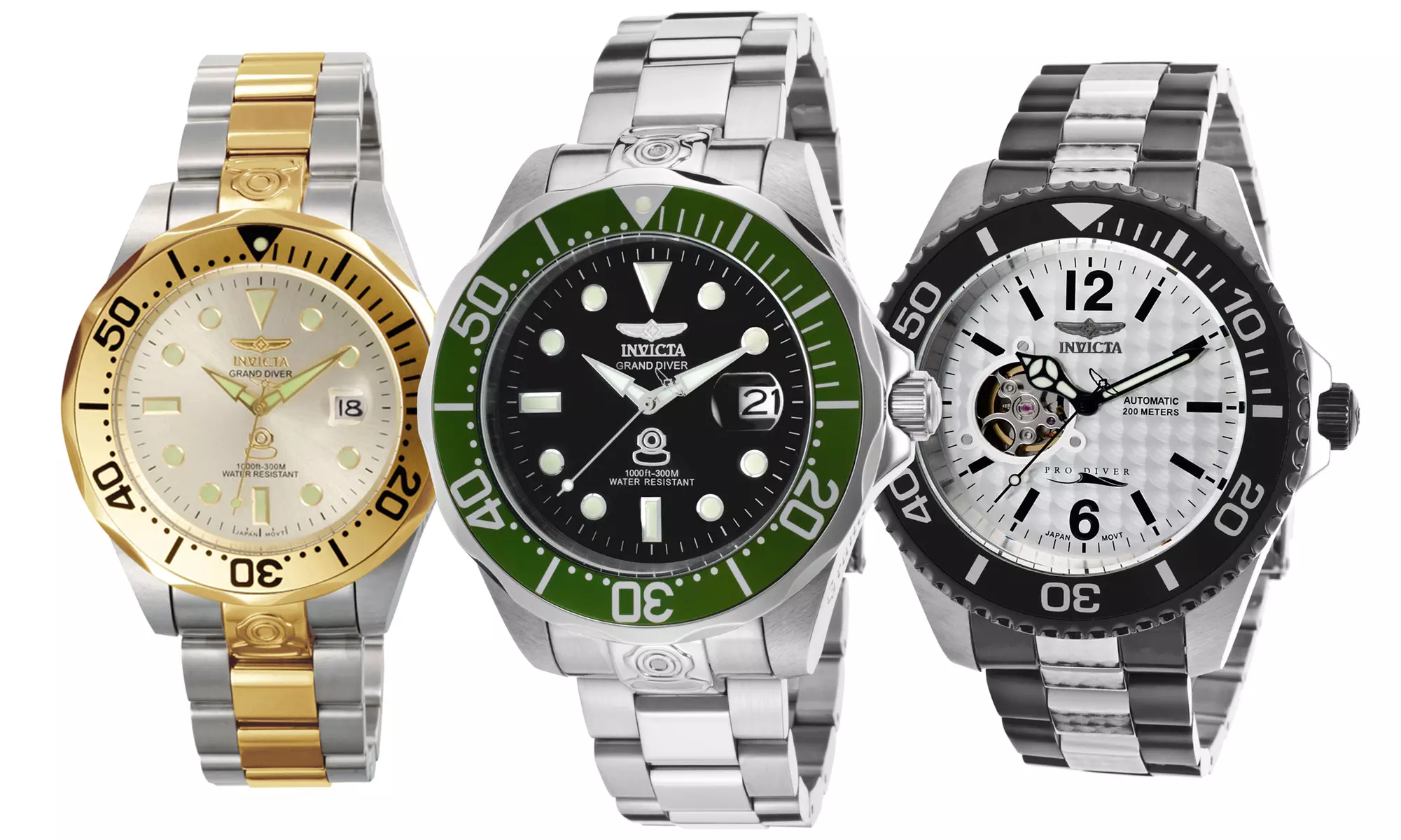 #10 Invicta Men's Pro Diver Automatic Watch Collection - Primary Image