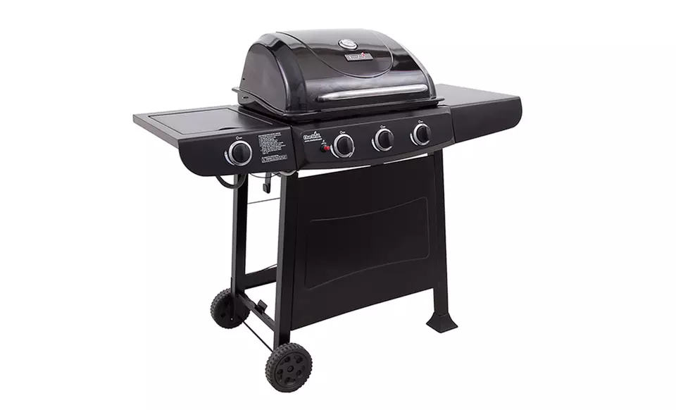 CharBroil 36,000 BTU 3-Burner Propane Grill. Free Returns. - Second Medium