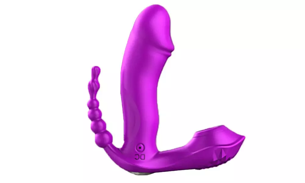 14 Speed Wreless Remote G spot clitoral Simulator Sucking Vibrator Warm - Second Medium