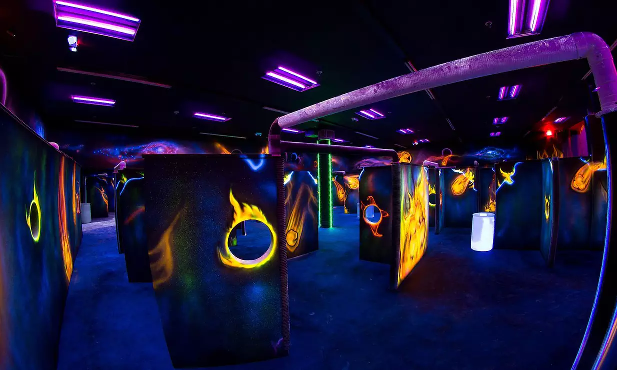 Laser Tag Game and Round of Mini Golf for Two or Four at Bonkerz Family Fun Center (Up to 60% Off) - Primary Image