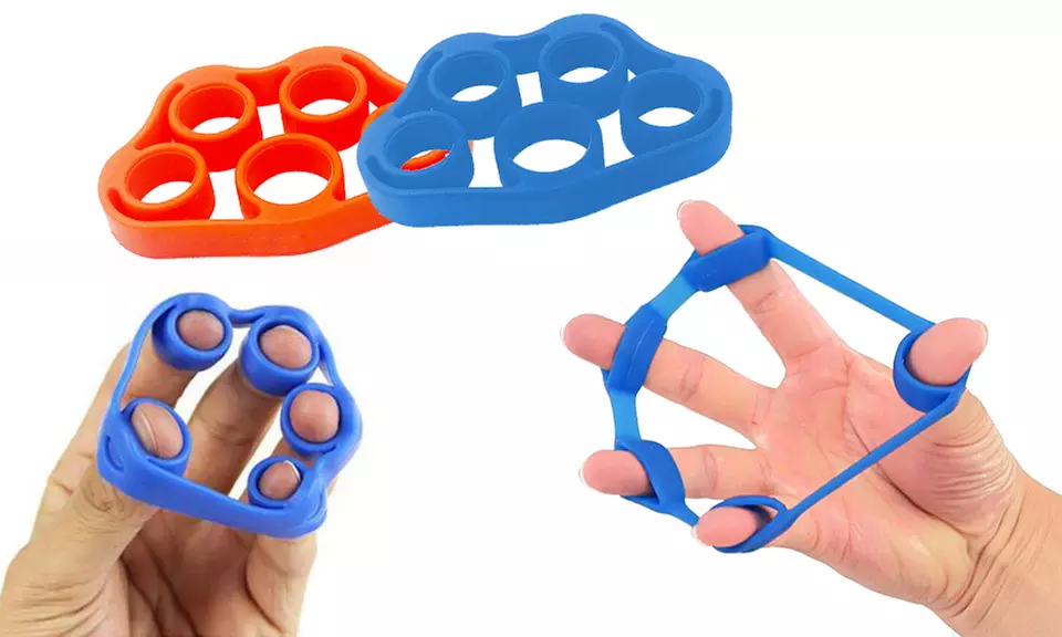 2, 4 ou 6 bandes de résistance en silicone pour les doigts - Second Medium