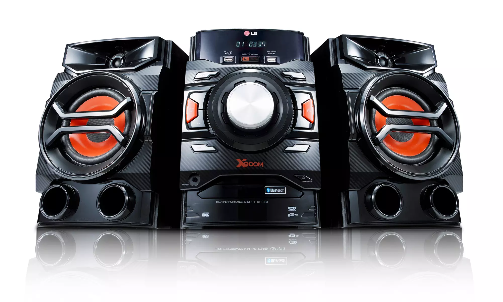 LG Mini Shelf Bluetooth Speaker System - Primary Image