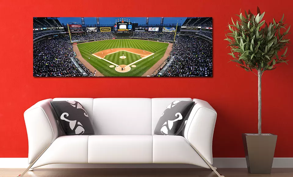 Gallery-Wrapped MLB Stadium Canvas Print - Primary Image