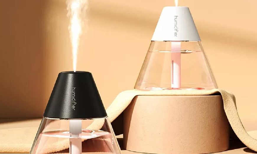 Image 8: Volcano Shaped Humidifier