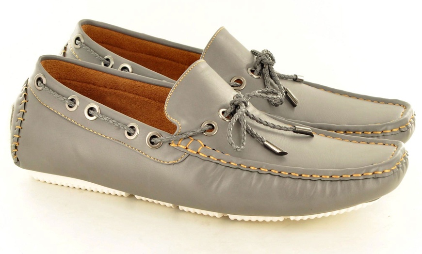 Image 33: Men's Lace-Up Loafers