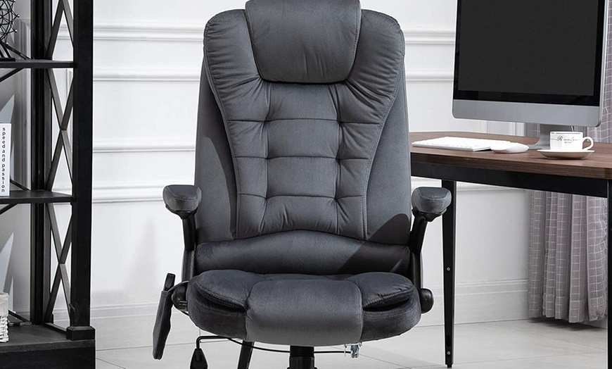 Image 21: Vinsetto Massage Office Chair