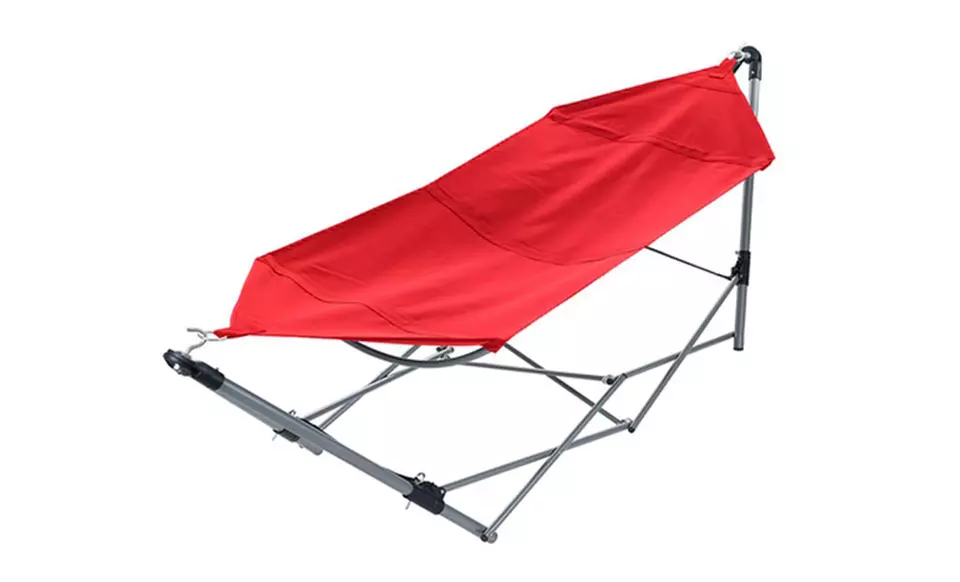 Stalwart Portable Hammock with Frame Stand and Carrying Bag - Second Medium