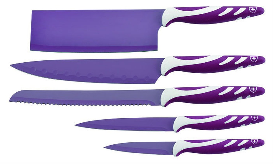 Image 4: Colourful Coated Ceramic Knives