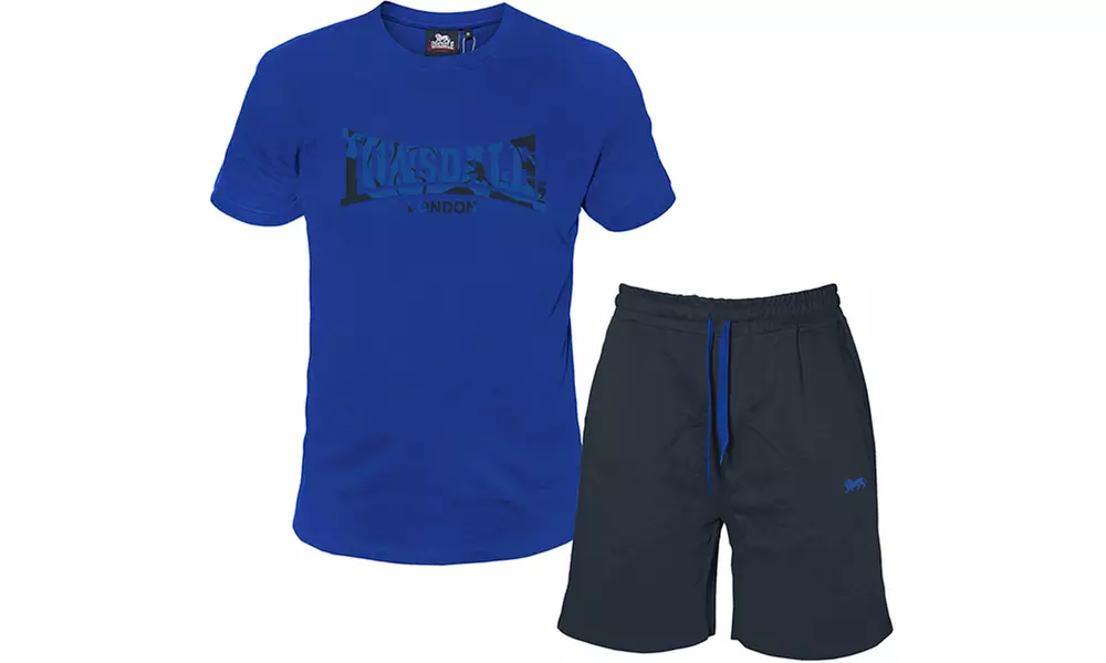 Completo uomo corto Lonsdale in cotone