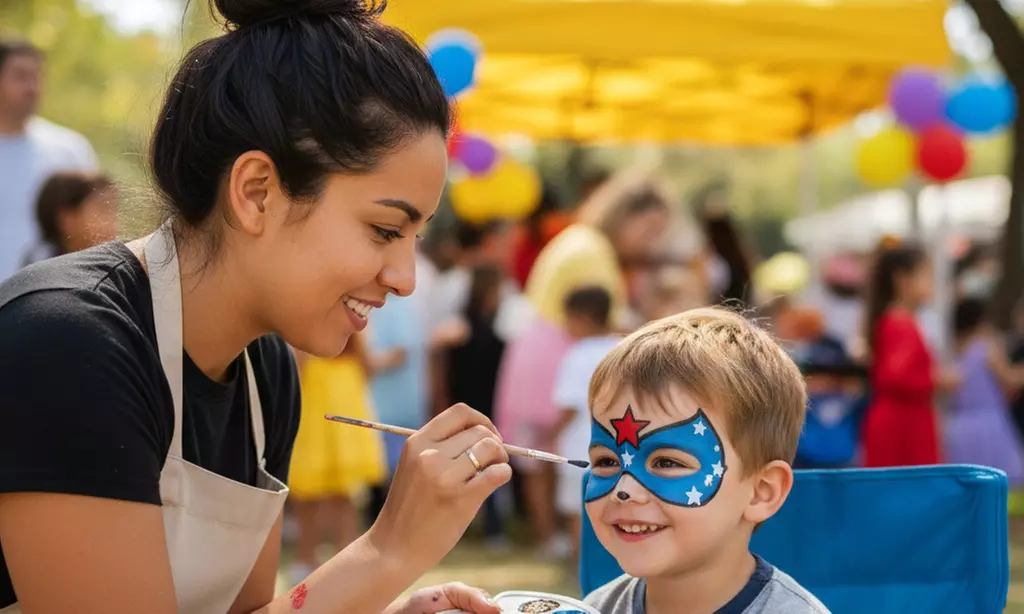 UPA Entertainment Offers Kids Face Painting Rental with Colorful Character Design (Up to 35% Off)