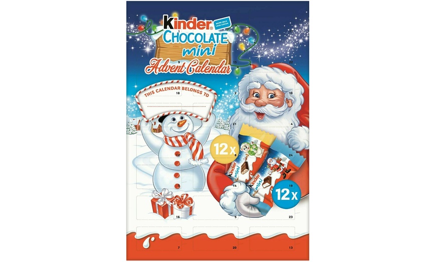 Image 1: Kinder Chocolate Mini Advent Calendar