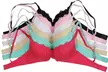 Women's Padded Bras with Front Lace Detail (6-Pack) - Second Medium