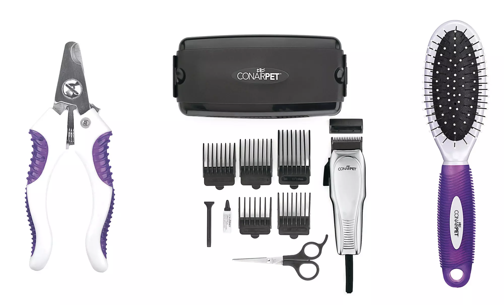 Conair Pet Clipper Kit with Pin Brush and Nail Clipper - Primary Image