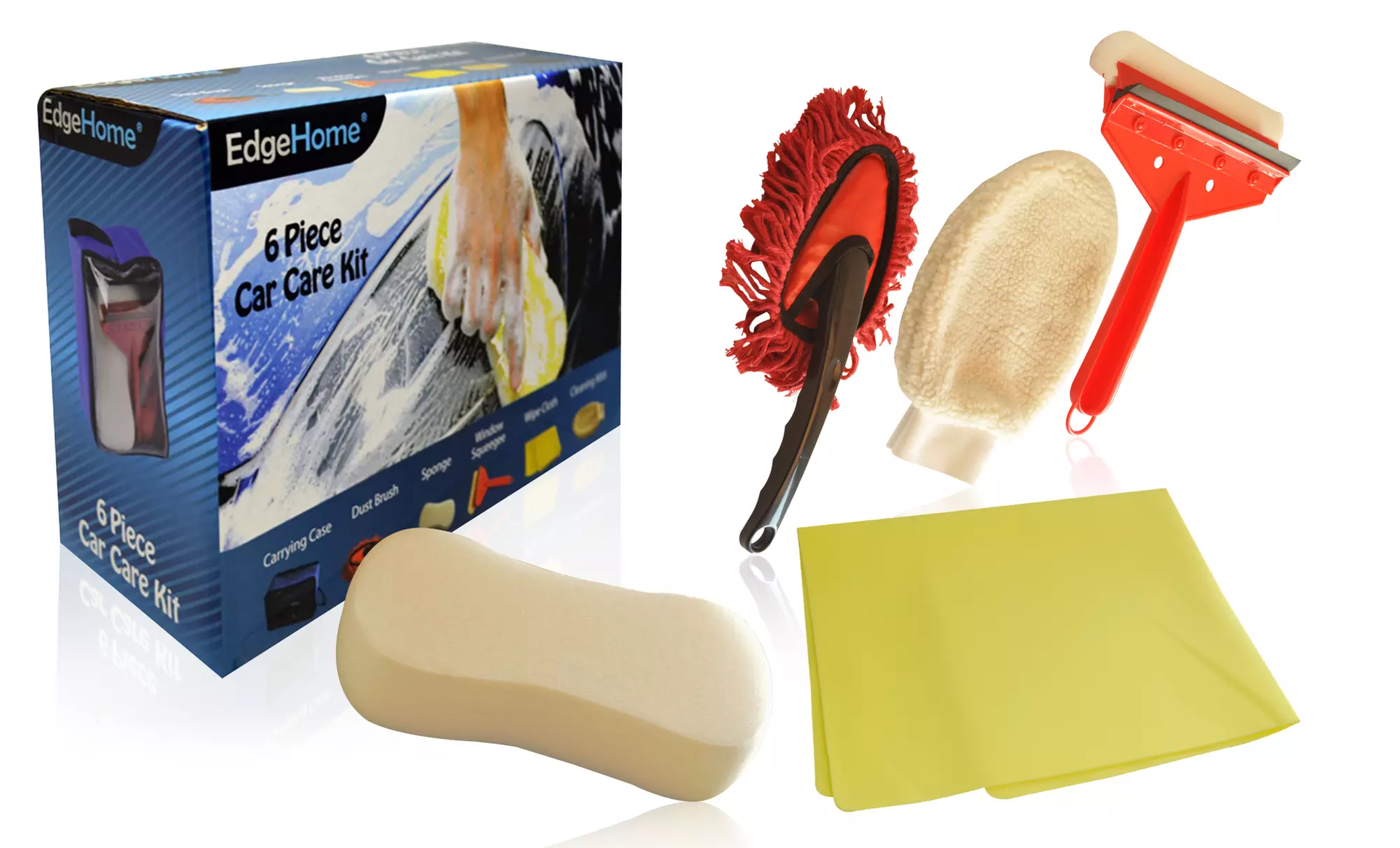 6-Piece Car Cleaning Kit - Primary Image