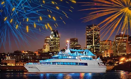 $99 for a Fireworks Cruise with Cocktails for One from Croisière Le Montréalais ($206.96 Value) - Primary Image