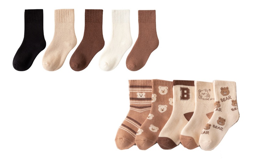 Image 7: Chaussettes mi-mollet pour enfants