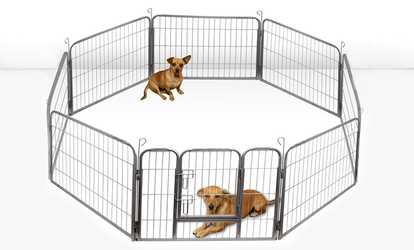 image for Heavy Duty Metal Pet Play Pen