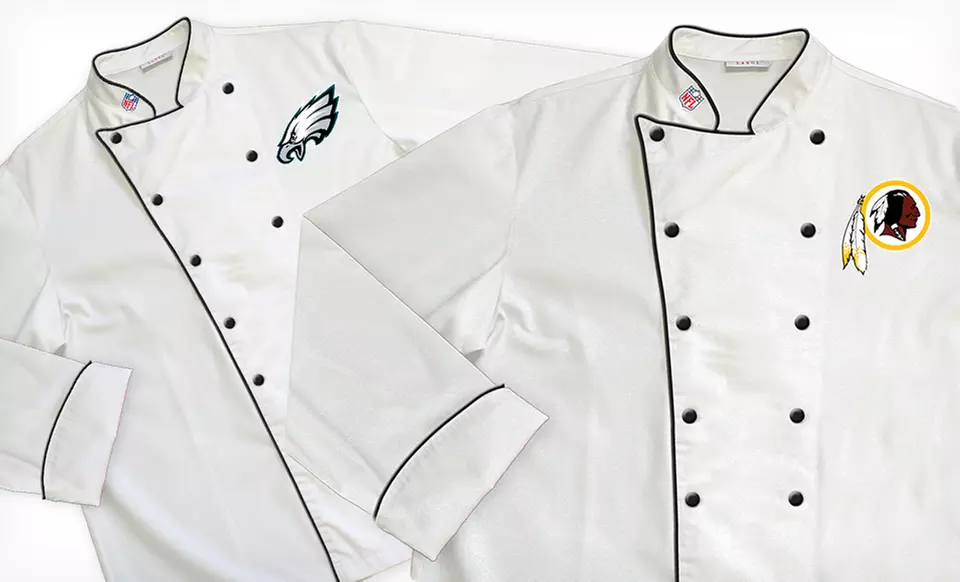 NFL NFC East Classic or Premium Chef Coats (Up to 64% Off). Multiple Teams Available. Free Shipping and Returns. - Primary Image