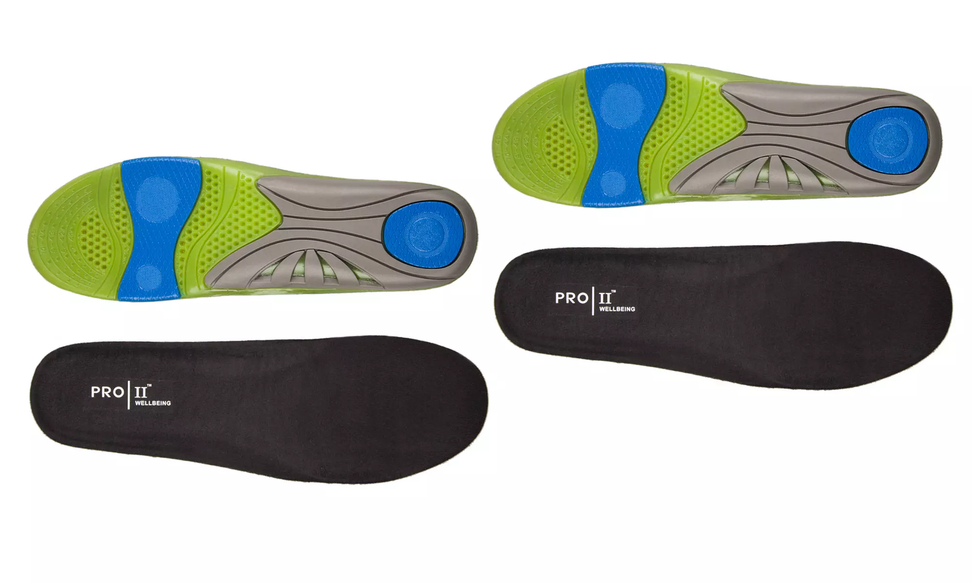 1 o 2 pares de plantillas deportivas de gel antichoque con envío gratuito - Second Medium