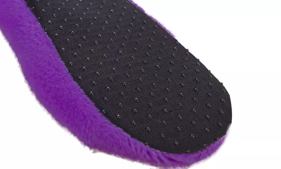 Lot de chaussons stretch en molleton doux et chauds - Second Medium