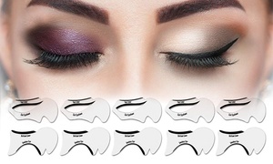 10-Piece Eyeliner Stencil Set