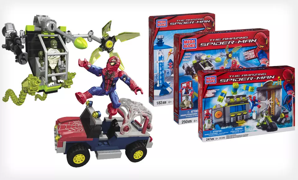 Spider-Man Toy Sets (Up to Half Off). 3 Sets Available. - Primary Image