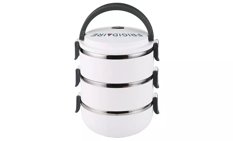 1-, 2-, or 3-Tier Frigidaire Bento Lunch Boxes from $8.99–$13.99 - Second Medium