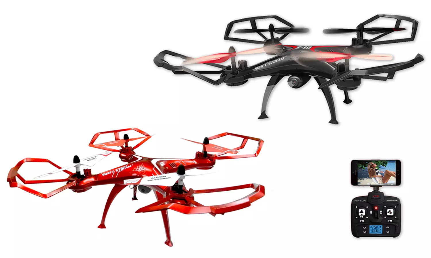 Swift Stream Z-10 Action Camera Drone with Wi-Fi  - Primary Image