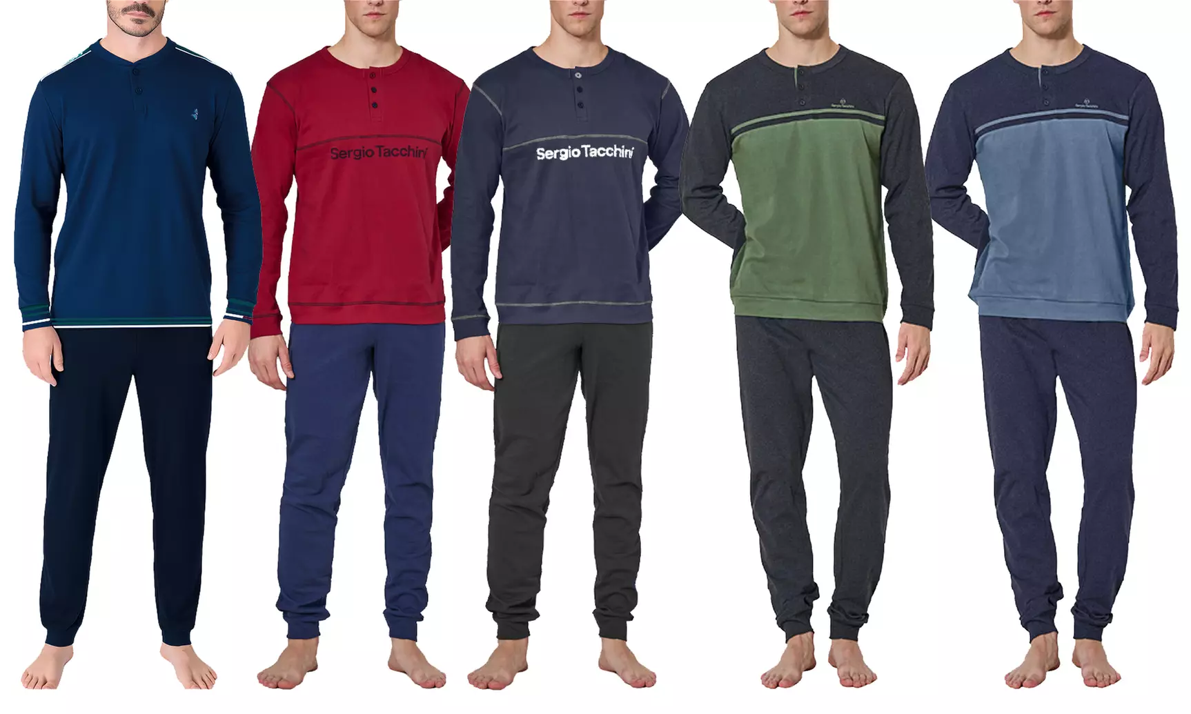 Pigiama uomo in cotone di Sergio Tacchini o Navigare