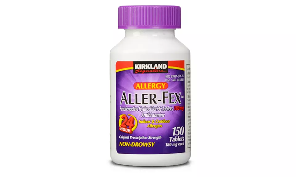 Kirkland Aller-Fex Allergy Medicine (150 Tablets) - Primary Image