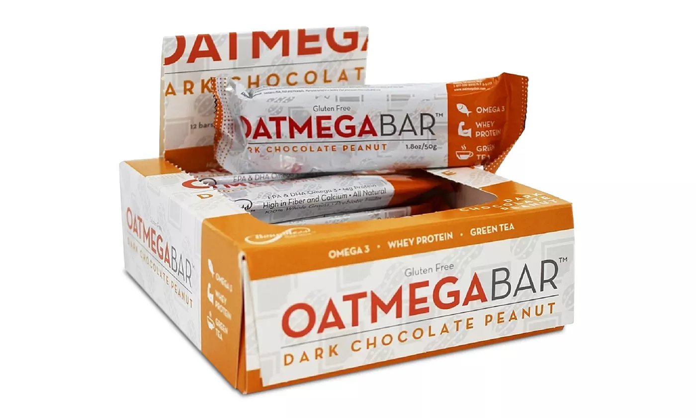 Oatmega Bar (12-Pack) - Second Medium