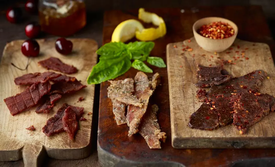 $24.99 for a Krave Jerky Beef, Pork, and Turkey 10-Pack ($50 List Price). Free Shipping. - Primary Image