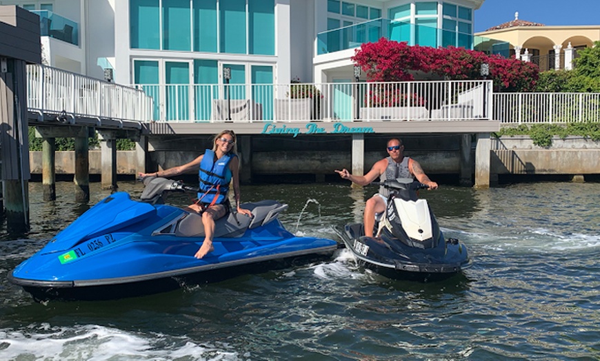 Image 5: 60-Minute Jet Ski Rental with 15-Min Boat Ride for Single/Double Rider