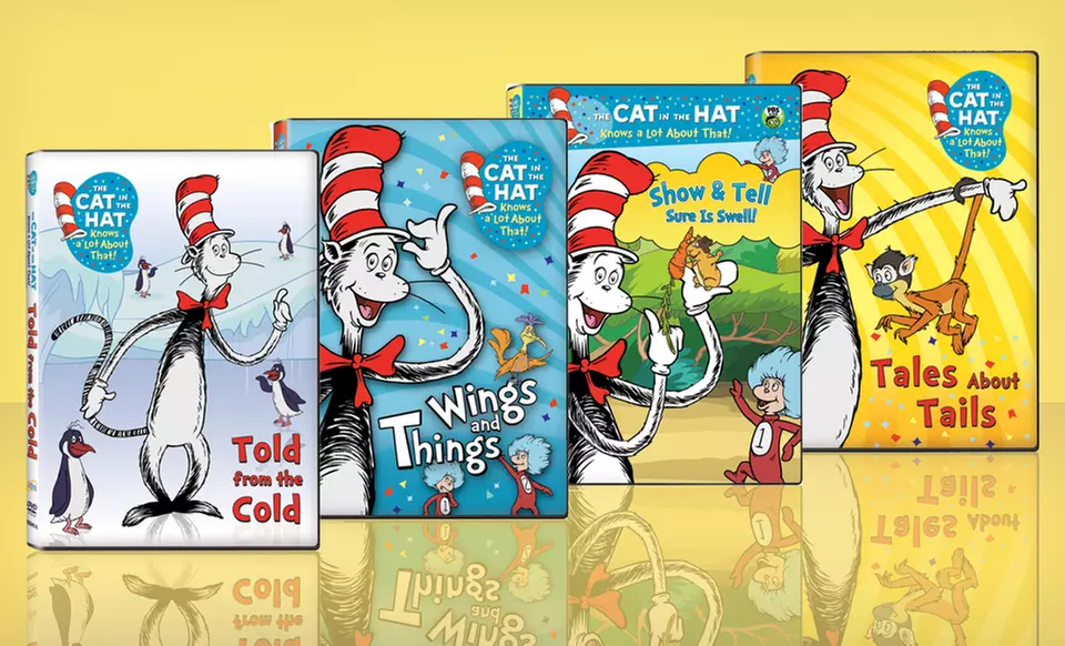 $19.99 for a Cat in the Hat 4-DVD Bundle ($40.96 List Price). Multiple Bundles Available. Free Shipping and Returns. - Second Medium