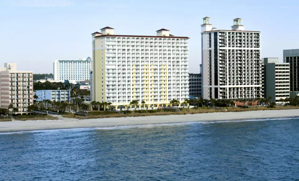 Stay at Camelot By The Sea by Oceana Resorts in Myrtle Beach, SC. Dates Available into October. - Primary Image