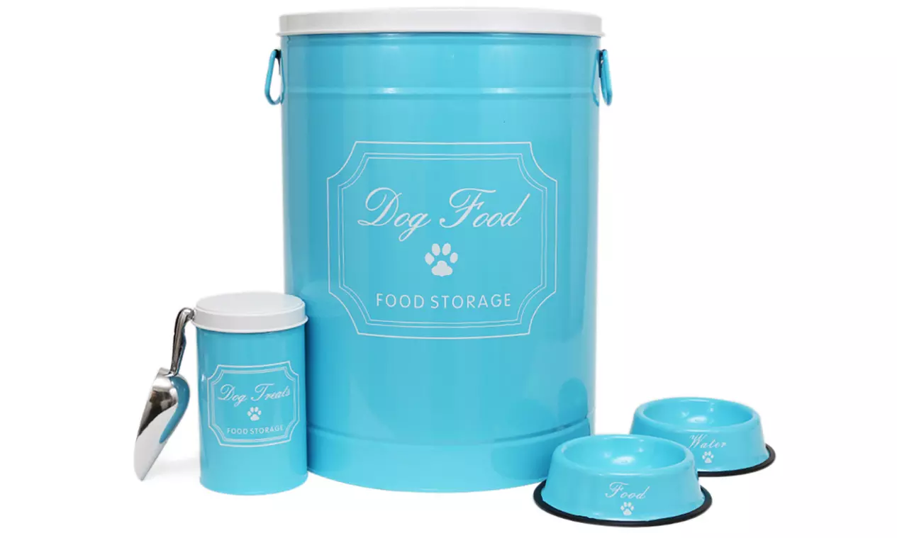 Dog Food Container Set (5-Piece) - Second Medium